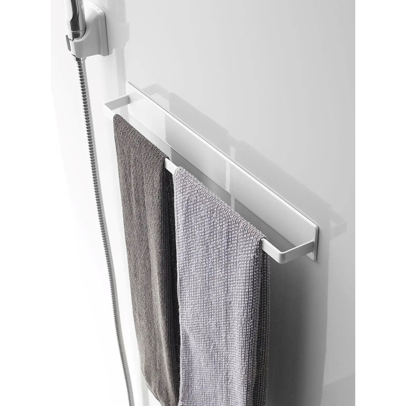 山崎実業 4596 4597 タワー マグネットバスルームタオルハンガー ワイド