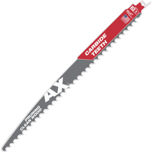 ｍｉｌｗａｕｋｅｅ　ＡＸ　剪定用カーバイドレシプロソーブレード　３ＴＰＩ　３０５ｍｍ（１本）