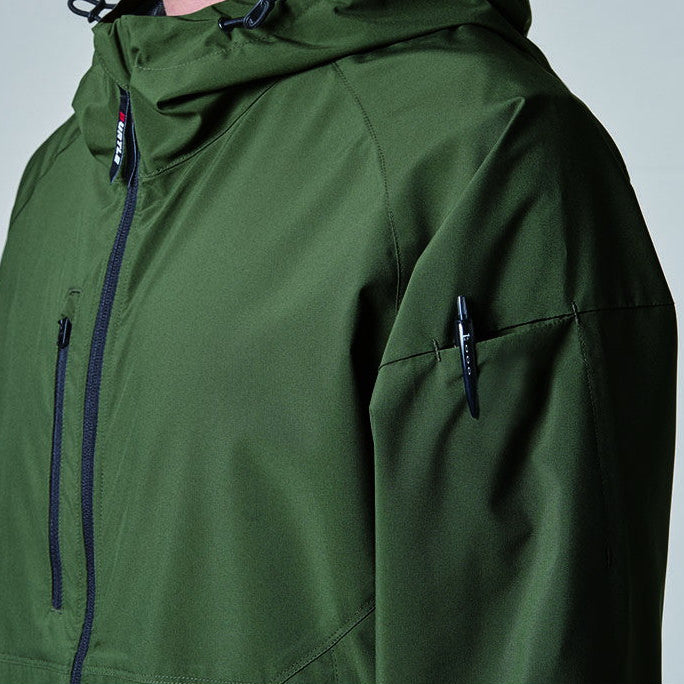 バートル 480 防風・撥水 軽量ストレッチ ウィンドブレーカーフーディジャケット