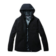 バートル　フーディジャケット　480　スプリットブラック　前面