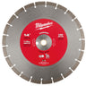 milwaukee 49-93-7040 14インチ（356mm）ダイヤモンドブレード（セグメント型）