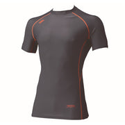 寅壱 5978-618 半袖クルーネックＴシャツ モスグレー