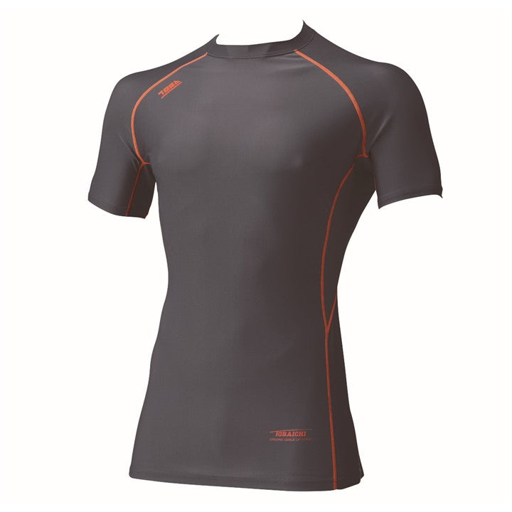 寅壱 5978-618 半袖クルーネックＴシャツ モスグレー