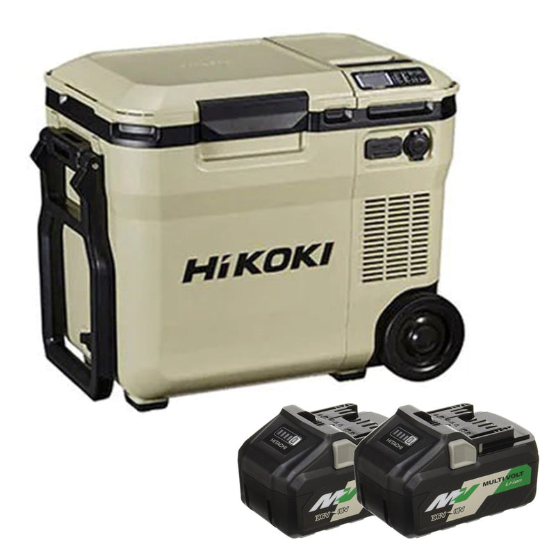 HiKOKI コードレス冷温庫 18L マルチボルト蓄電池２個付きオリジナルセット