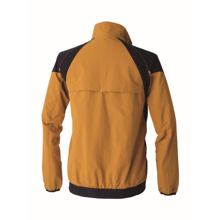 寅壱 9224-124 ワークジャケット マスタード バックスタイル