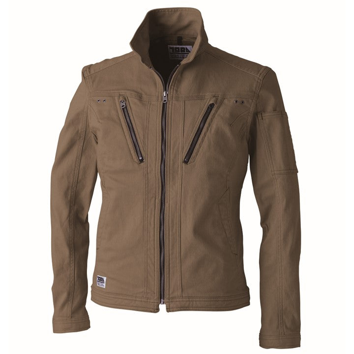 寅壱 3620-124 長袖ブルゾン モカ