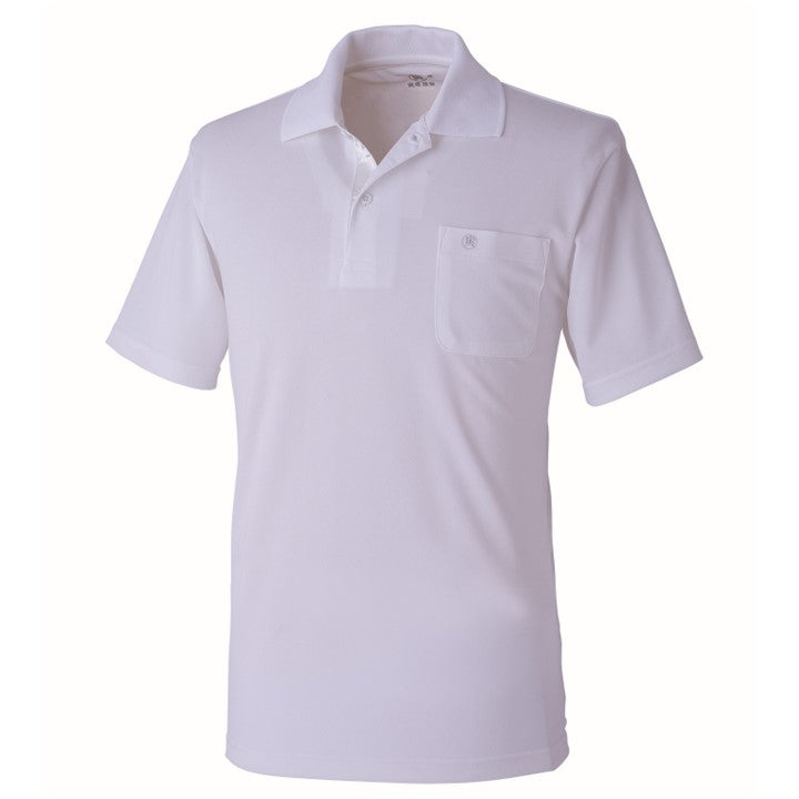 寅壱 5656-621 消臭半袖ポロシャツ シロ