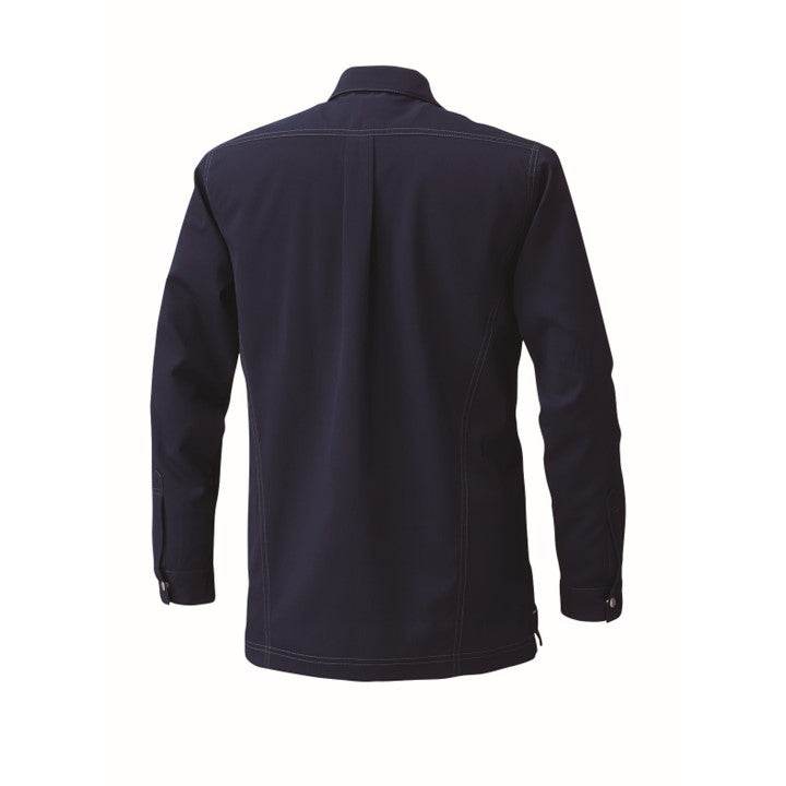 寅壱 3301-125 長袖シャツ 濃コン バックスタイル