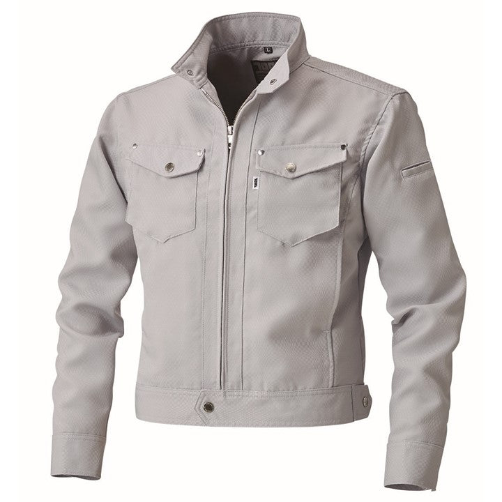 寅壱 7460-554 ライダースジャケット シルバー