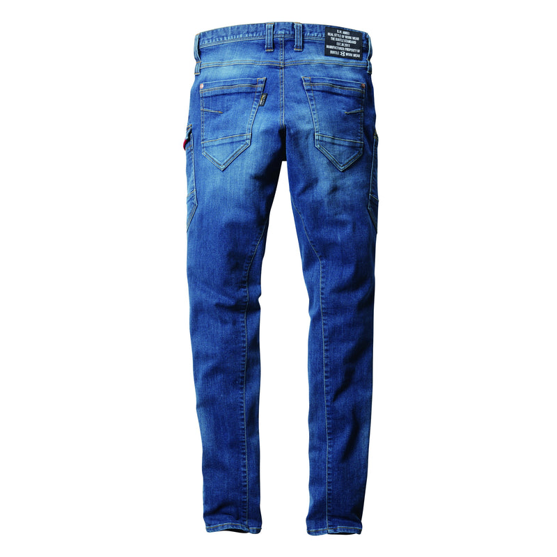 バートル 5002 コーデュラデニム カーゴパンツ インディゴ