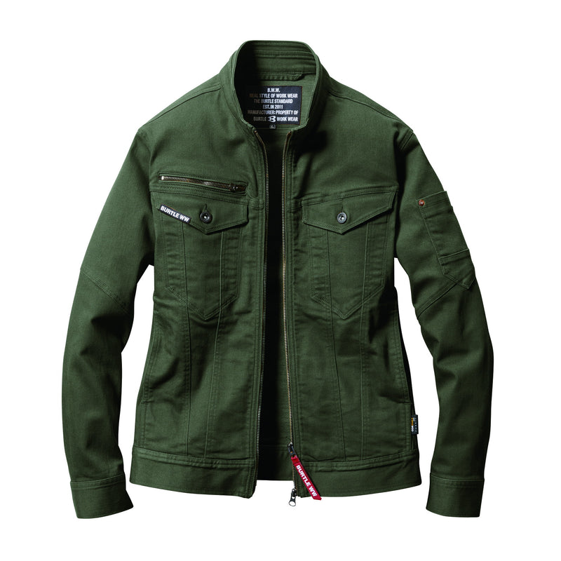 優れた耐久性とストレッチ性を兼ねそろえたCORDURAシリーズ　5011 ジャケット　ユニセックス 14ミルスグリーン / S