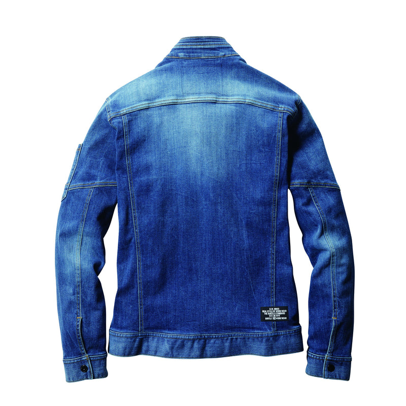 優れた耐久性とストレッチ性を兼ねそろえたCORDURAシリーズ　5011 ジャケット　ユニセックス 45インディゴ / S