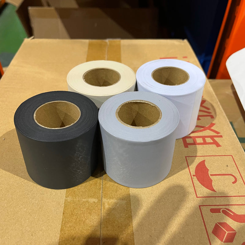 絹目キャンバス　黒 黒 / 50X15M