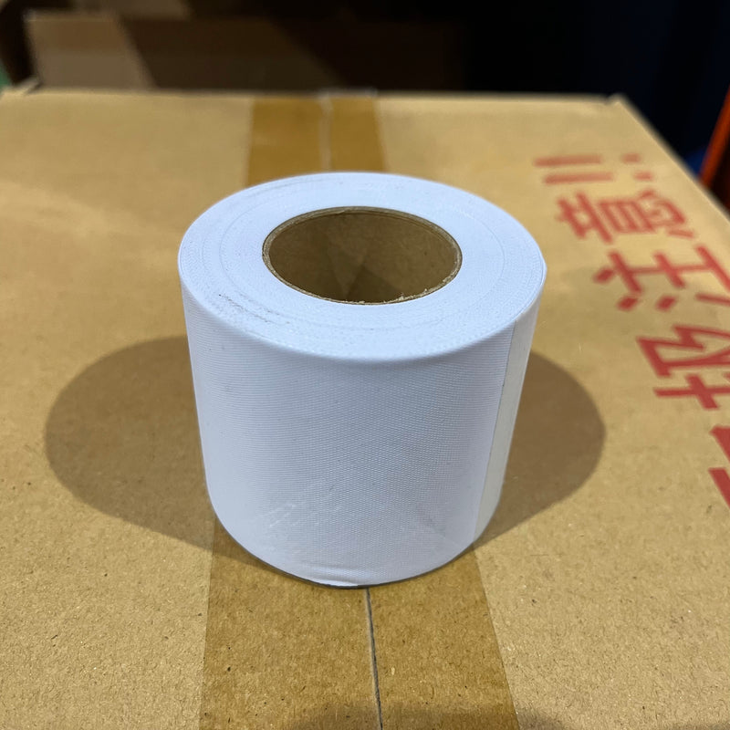 絹目キャンバス　黒 アイボリー / 50X15M