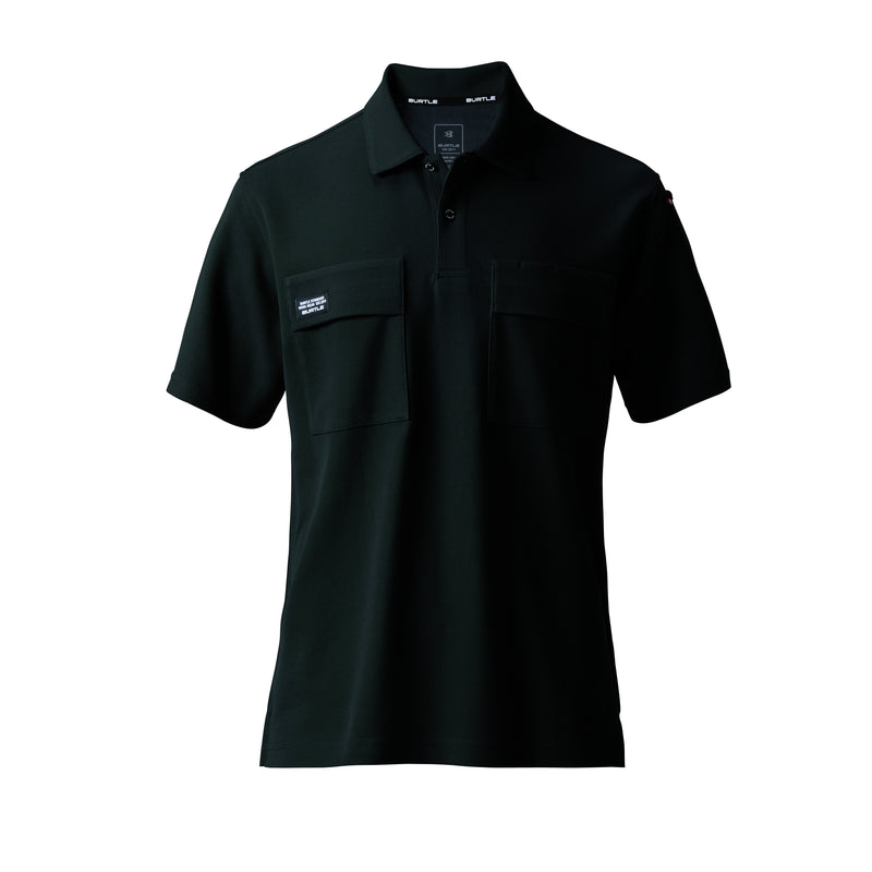 バートル 517 半袖ポロシャツ 2025SS新作 ブラック