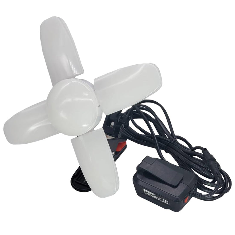 ウイングエース SLX-3000BPM  クリップランプ スーパールミネX BPM マキタバッテリーパック式