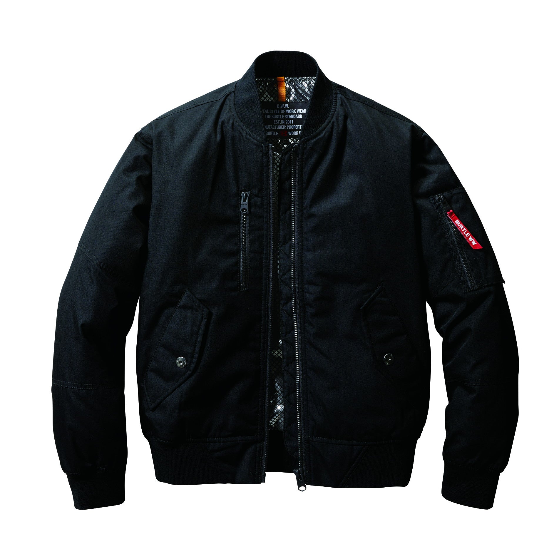 【永遠の定番】プロダクトMA-1　5260フライト防寒ジャケット　ユニセックス 35ブラック / S