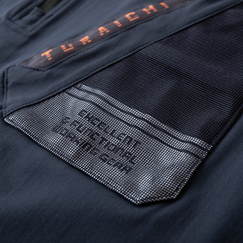 寅壱 5952-624 半袖ジップアップシャツ