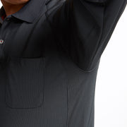 寅壱 5959-614 赤耳長袖ポロシャツ