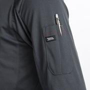 寅壱 5959-614 赤耳長袖ポロシャツ