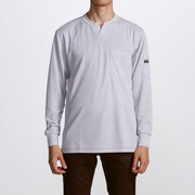 寅壱 5959-654 赤耳キーネックシャツ