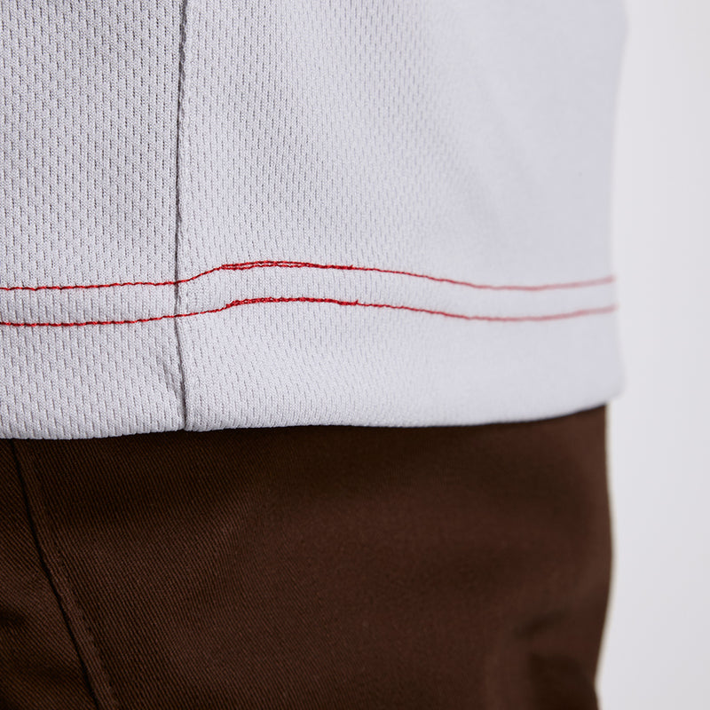 寅壱 5959-654 赤耳キーネックシャツ