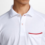 寅壱 5960-614 赤耳長袖ポロシャツ