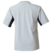 寅壱 5974-618 半袖クルーネックＴシャツ シルバー