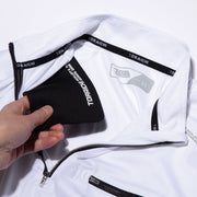 5975-624 半袖ジップアップシャツ