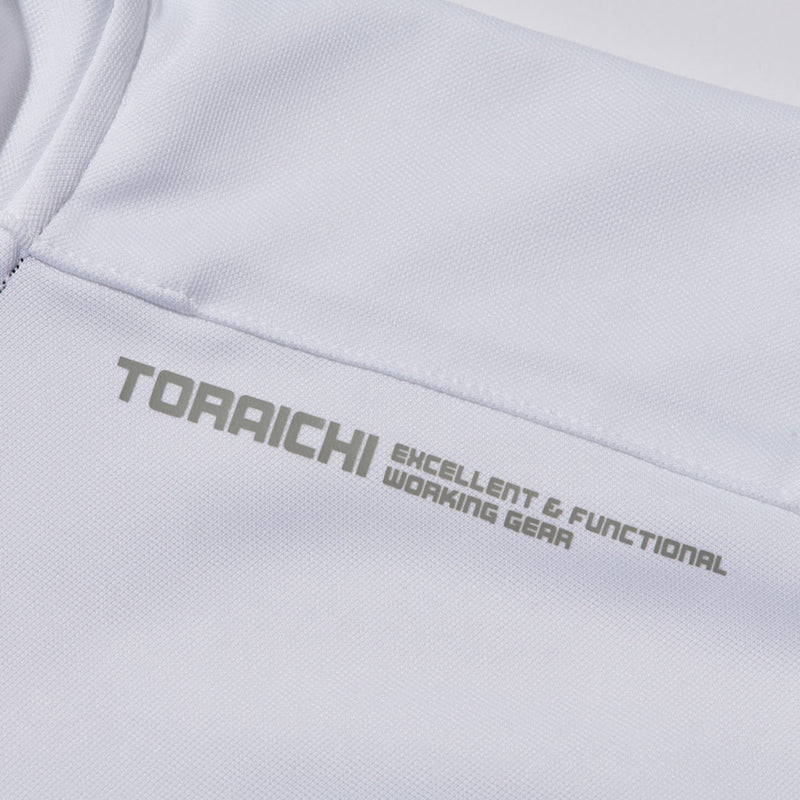 5975-624 半袖ジップアップシャツ