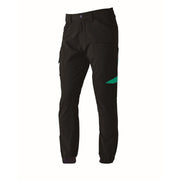 寅壱 3630-235カーゴジョガーパンツ クロ