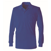 寅壱 5656-614 消臭長袖ポロシャツ 花コン