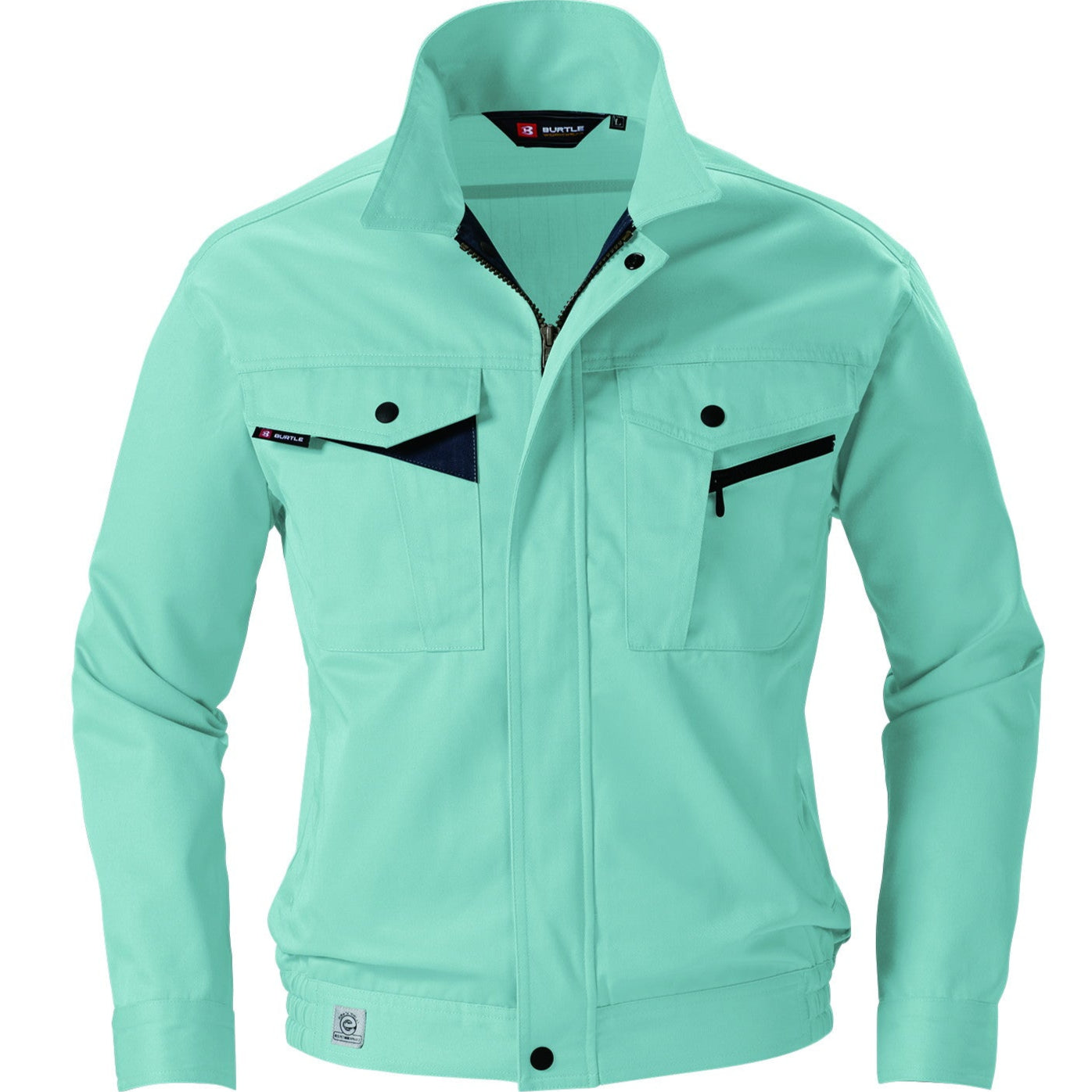 【企業ユニフォーム推奨】エコマーク・グリーン購入法対応品　6001series　6001ブルゾン 1アースグリーン / S