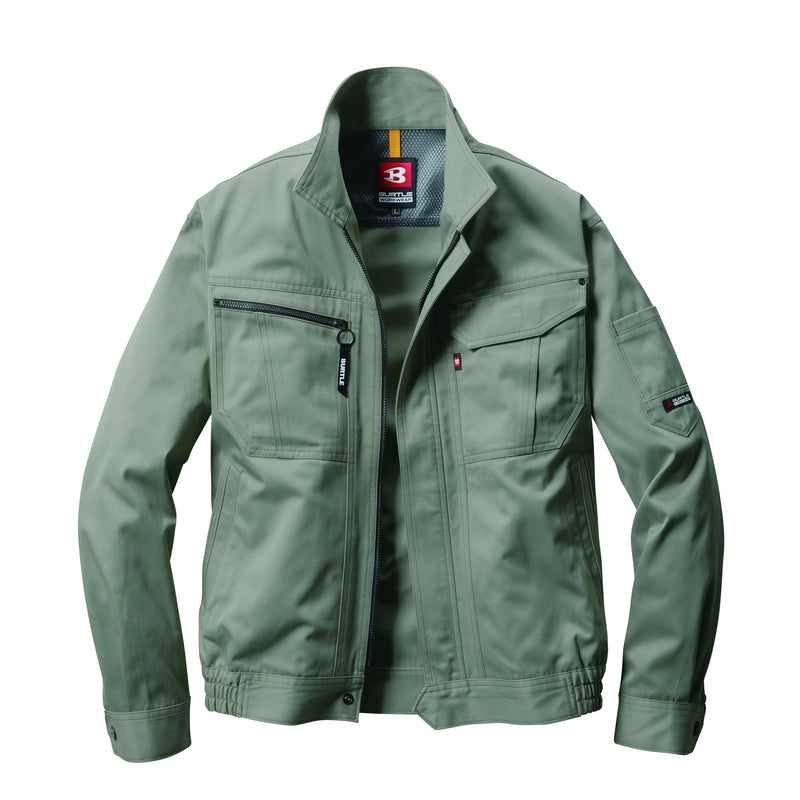 BURTLE BASICライン　6051series　6051ブルゾン　秋冬 21グレージュ / S