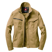 汎用性の高いユニフォームシリーズ　豊富なカラーバリエーション　6081 ジャケット　ユニセックス 24キャメル / S