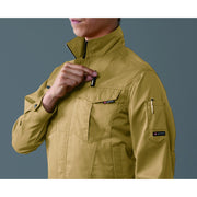 汎用性の高いユニフォームシリーズ　豊富なカラーバリエーション　6081 ジャケット　ユニセックス 24キャメル / S