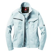 汎用性の高いユニフォームシリーズ　豊富なカラーバリエーション　6081 ジャケット　ユニセックス 5シルバー / S