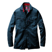 汎用性の高いユニフォームシリーズ　豊富なカラーバリエーション　6083 長袖シャツ 17クーガー / S