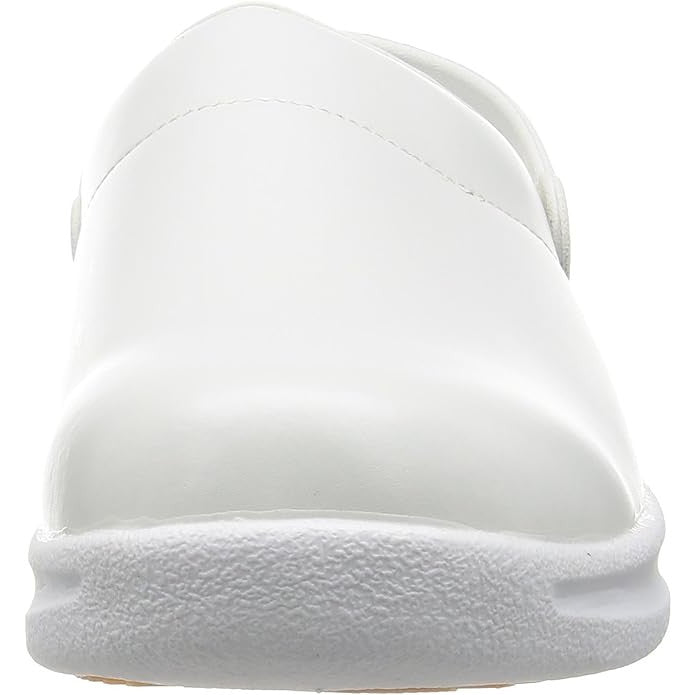 日進ゴム ハイパーV 厨房シューズ #720 サボシューズ 白 前面