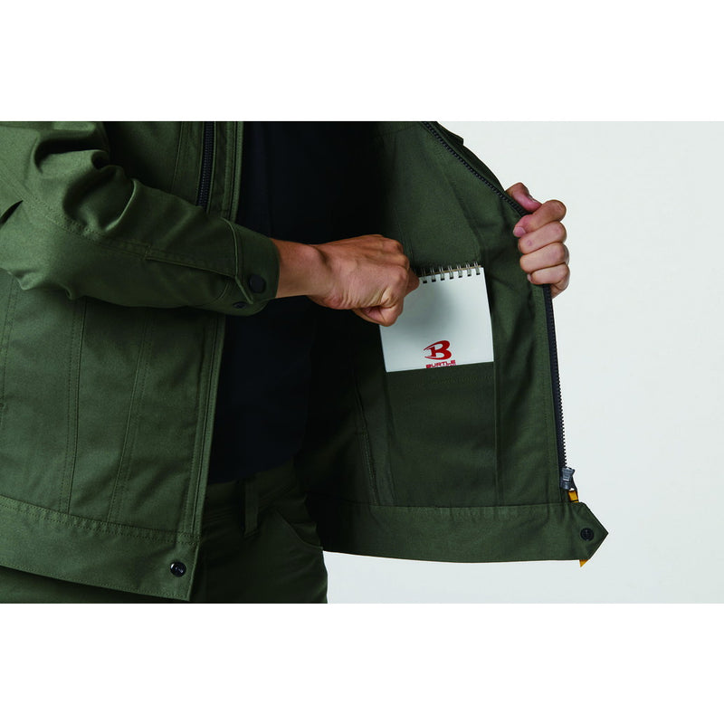 シャープでかっこいいグローバルスタンダードモデル　6201ジャケット ユニセックス 14ミルスグリーン / S