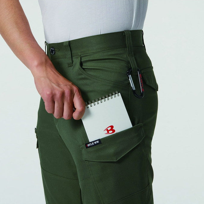 Ｗｏｒｋｗｅａｒ　６２１１シリーズ　カーゴパンツ 14.ミルスグリーン / S