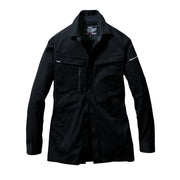 企業ユニフォーム推奨！エコロジカルなグローバルスタンダードモデル　6215 長袖シャツ　ユニセックス 35ブラック / S