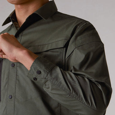 バートル 6215 帯電防止性 長袖シャツ SDGs作業服 ユニセックス