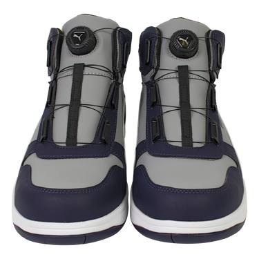 PUMA 安全靴 63.221.0 フロントコート グレー DISC MID グレー