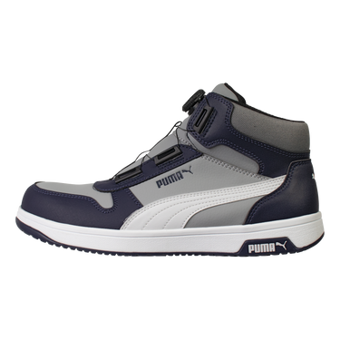 PUMA 安全靴 63.221.0 フロントコート グレー DISC MID グレー