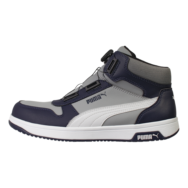 PUMA 安全靴 63.221.0 フロントコート グレー DISC MID グレー