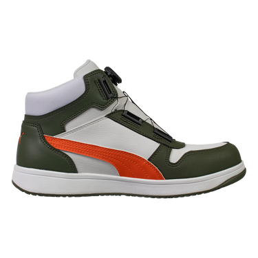 PUMA 安全靴 63.222.0 フロントコート WHxGR DISC MID 緑