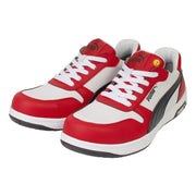 PUMA 安全靴 64.208.0 フロントコート レッド ロー 赤