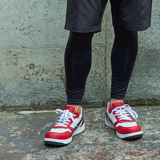 PUMA 安全靴 64.208.0 フロントコート レッド ロー 赤