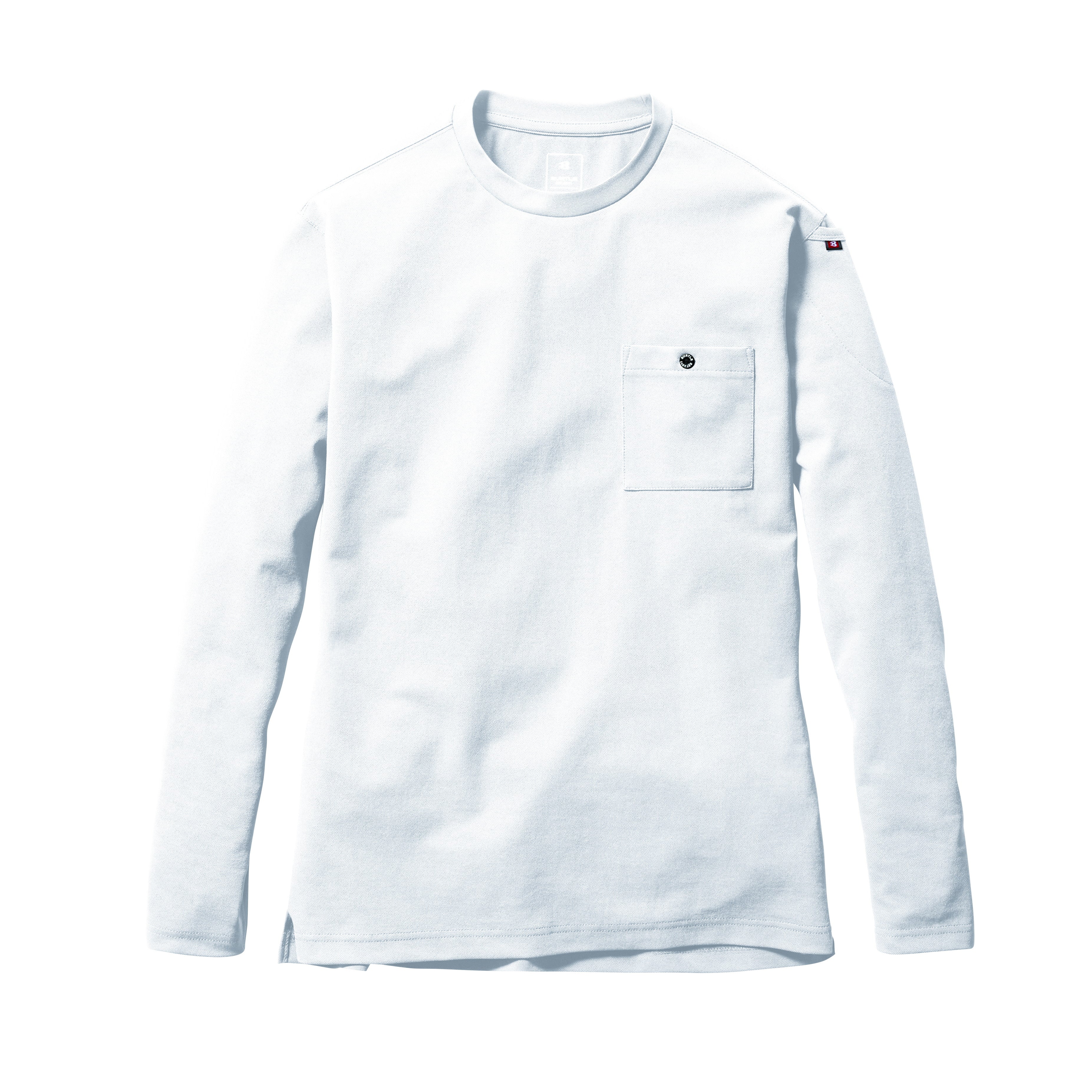 バートル 655 ロングTシャツ ドライメッシュシリーズ ユニセックス 全6色 ホワイト